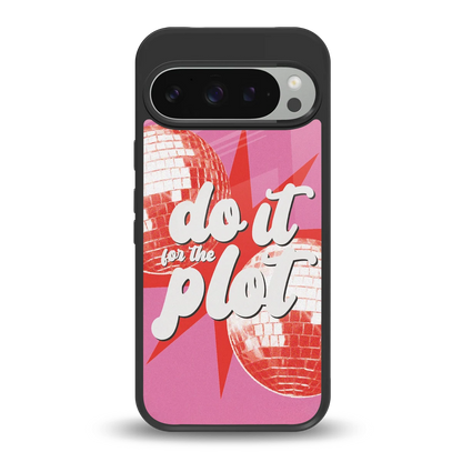 For The Plot back phone cover | glass case for google pixel 9 pro