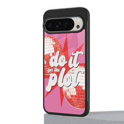 For The Plot google pixel 9 pro mobile cover | shockproof glass phone case