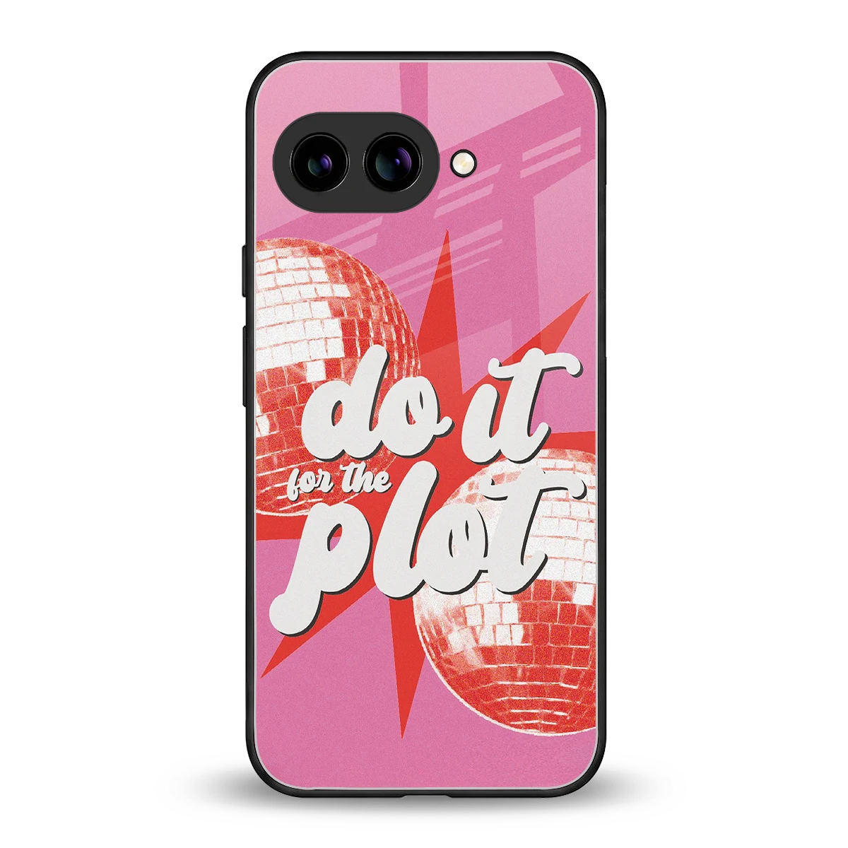 For The Plot back phone cover | glass case for google pixel 10a