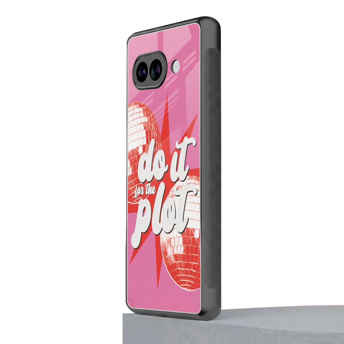 For The Plot google pixel 10a mobile cover | shockproof glass phone case