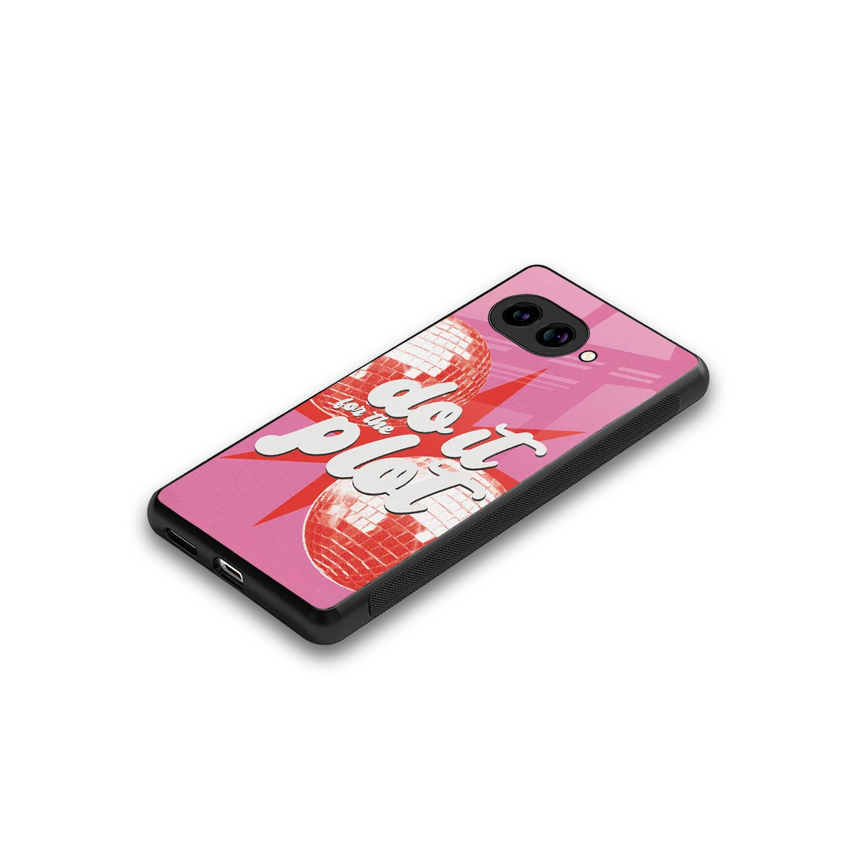 For The Plot stylish phone case for google pixel 10a | glossy glass and slim fit