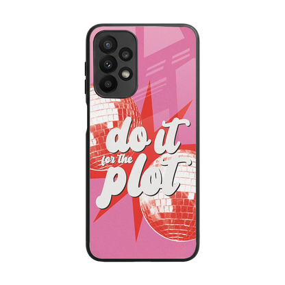 For The Plot back phone cover | glass case for samsung galaxy a23