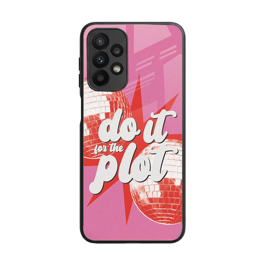 For The Plot back phone cover | glass case for samsung galaxy a23