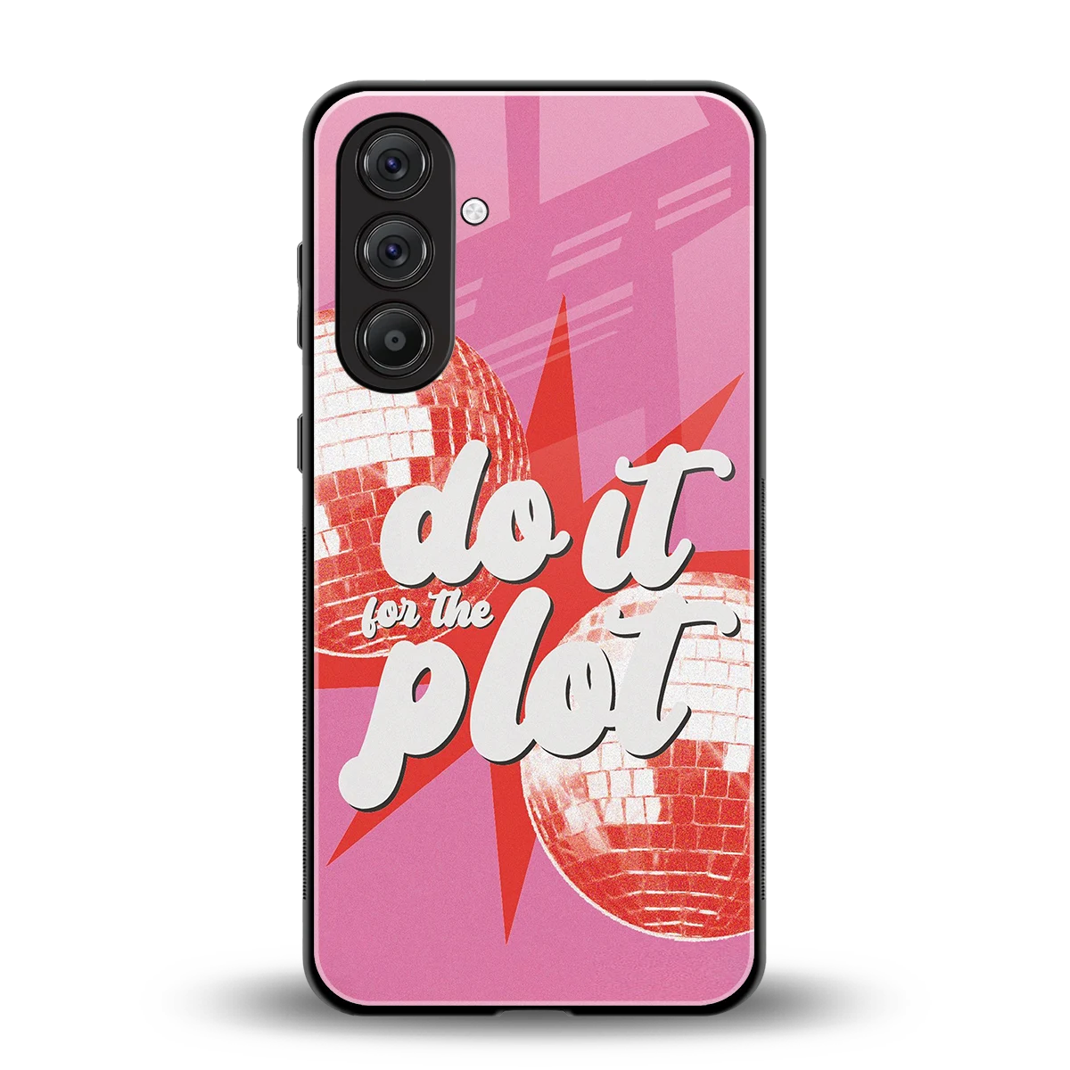 For The Plot back phone cover | glass case for samsung galaxy a55 5g
