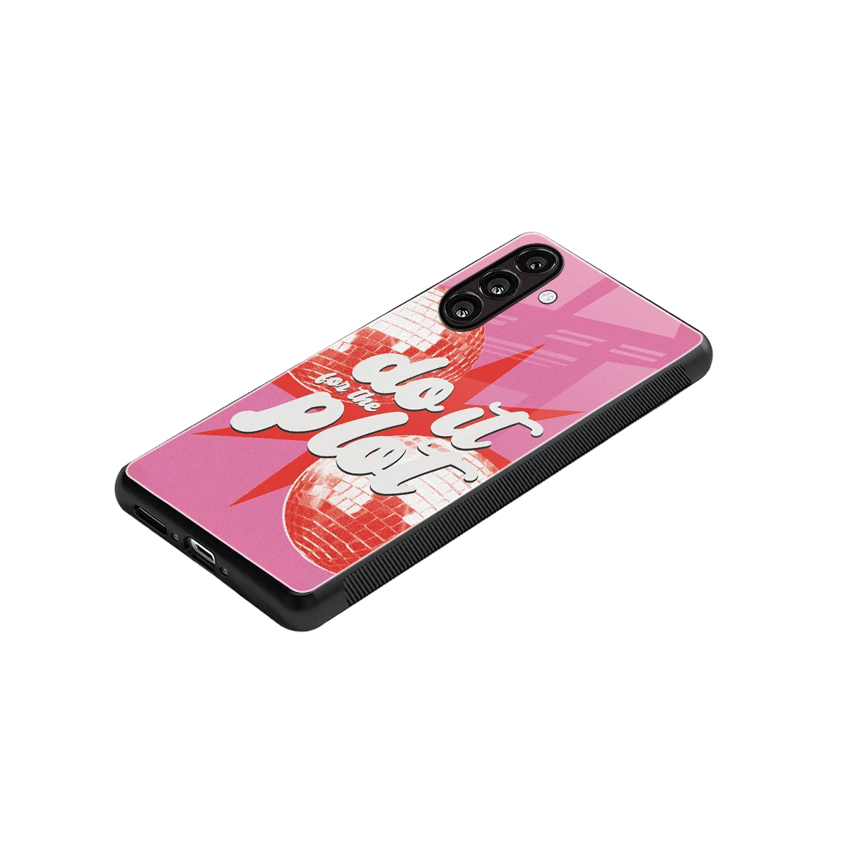 For The Plot stylish phone case for samsung galaxy a55 5g | glossy glass and slim fit