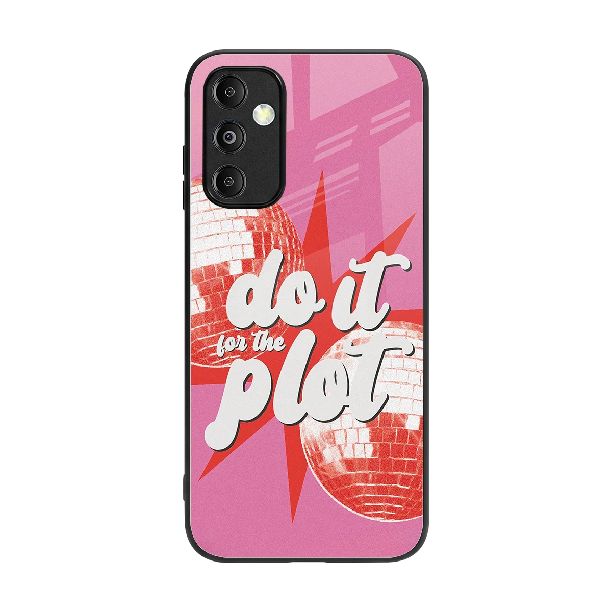 For The Plot back phone cover | glass case for samsung galaxy m14 5g