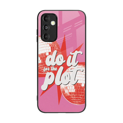 For The Plot back phone cover | glass case for samsung galaxy m14 5g