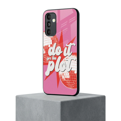 For The Plot samsung galaxy m14 5g mobile cover | shockproof glass phone case