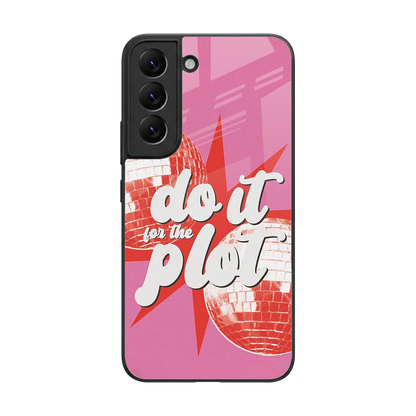 For The Plot back phone cover | glass case for samsung galaxy s22