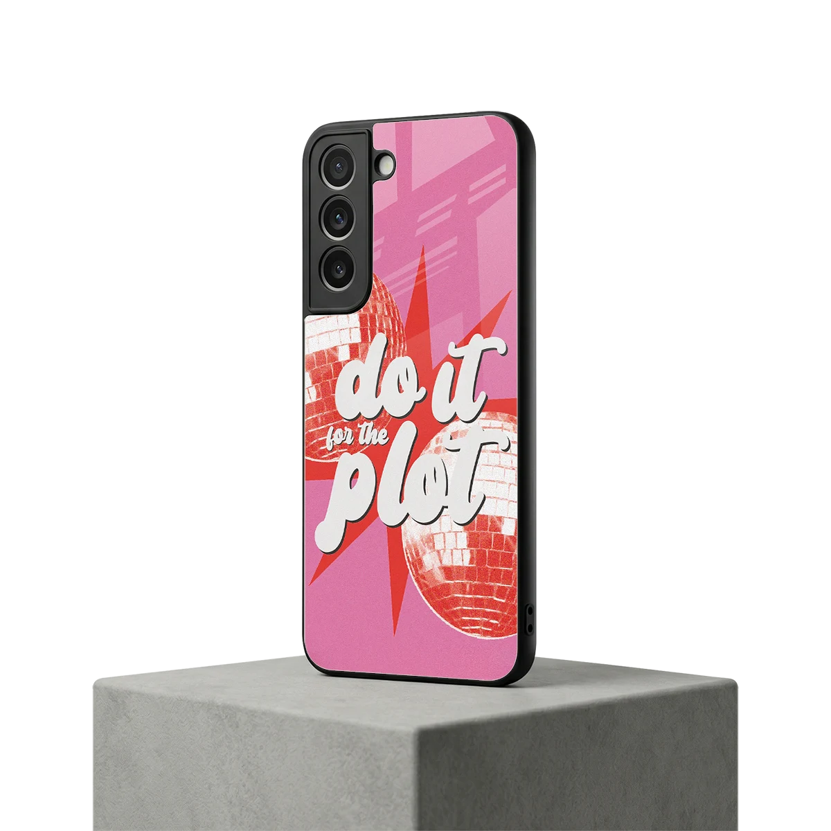 For The Plot samsung galaxy s22 mobile cover | shockproof glass phone case