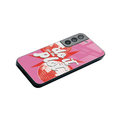 For The Plot stylish phone case for samsung galaxy s22 | glossy glass and slim fit