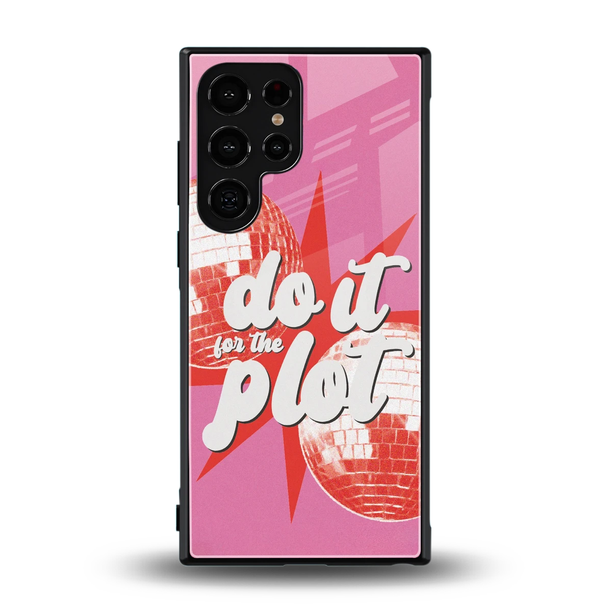 For The Plot back phone cover | glass case for samsung galaxy s24 ultra