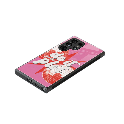 For The Plot stylish phone case for samsung galaxy s24 ultra | glossy glass and slim fit