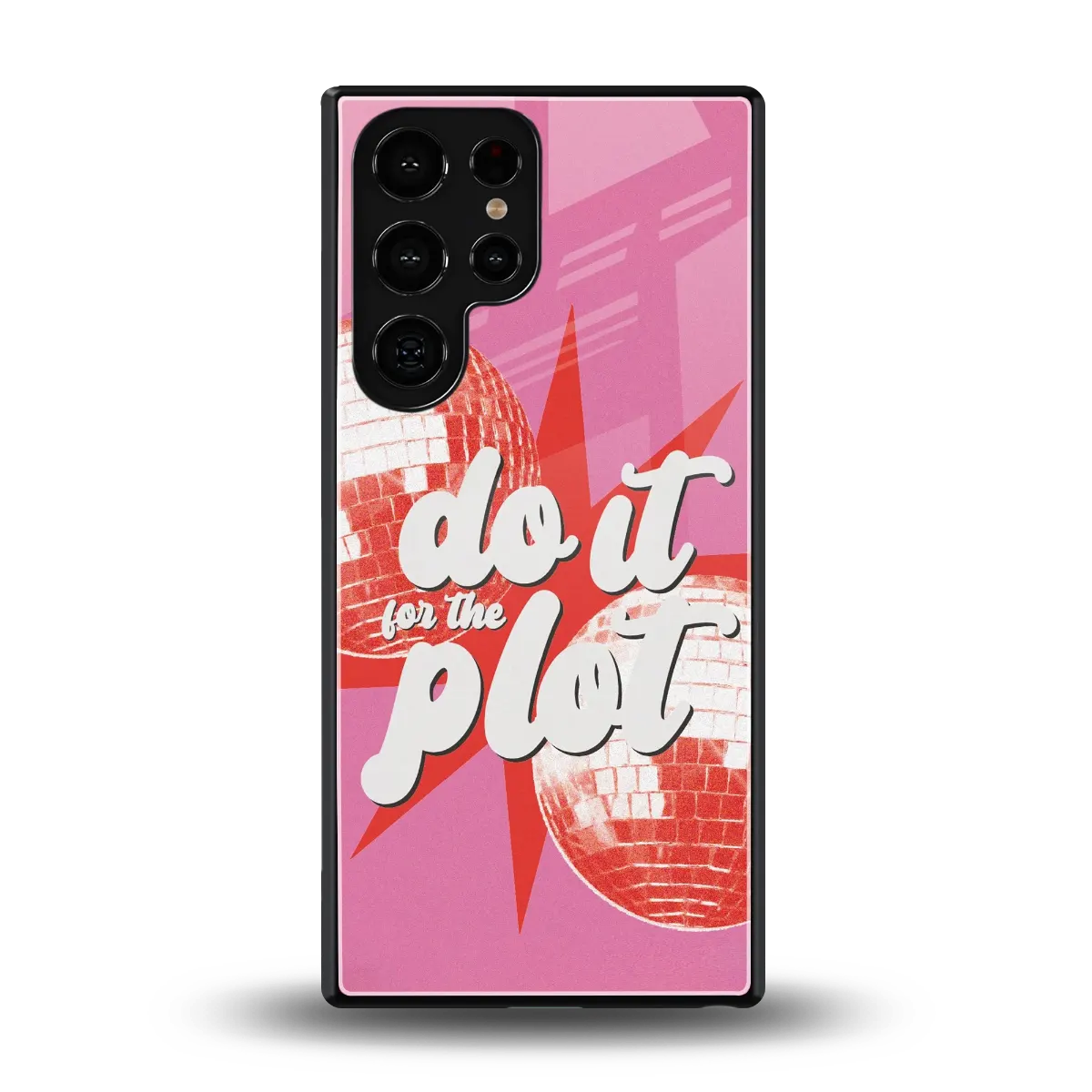 For The Plot back phone cover | glass case for samsung galaxy s25 ultra