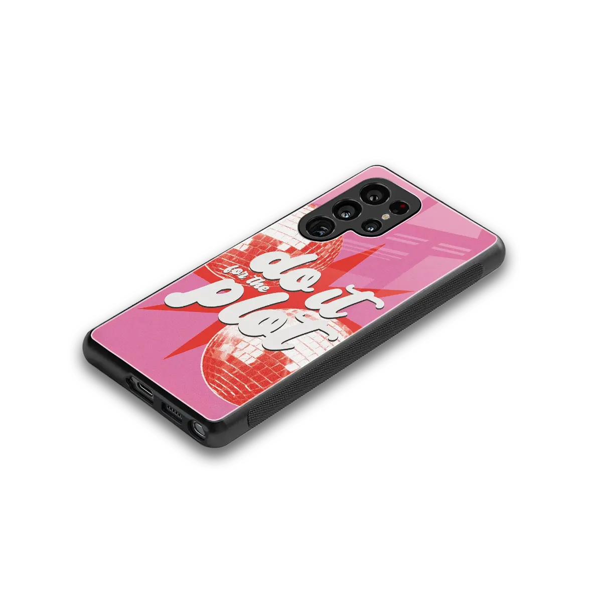 For The Plot stylish phone case for samsung galaxy s25 ultra | glossy glass and slim fit