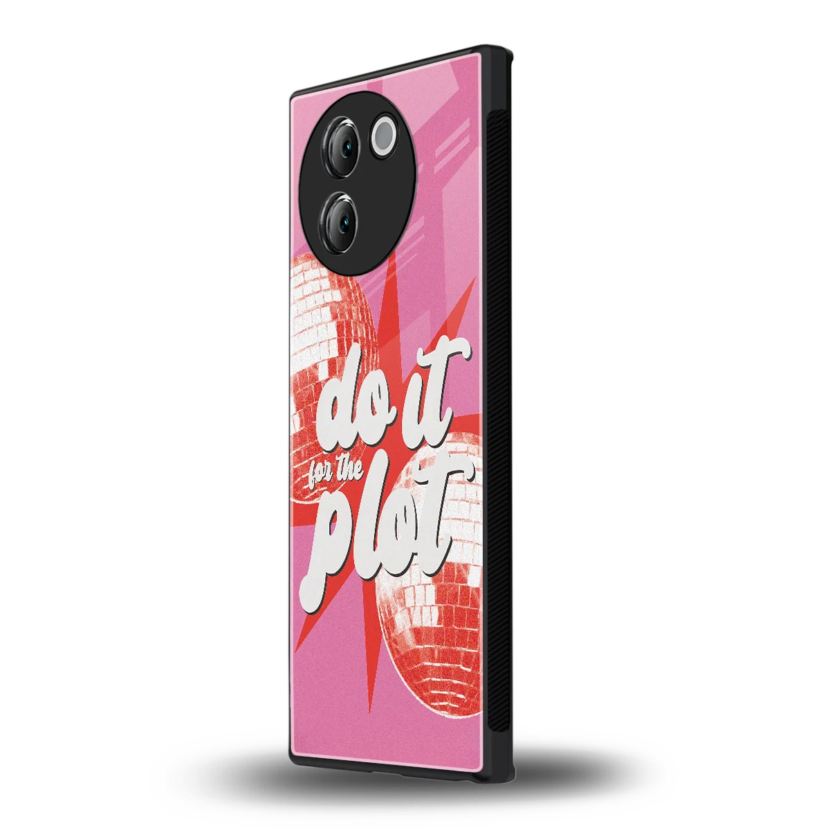 For The Plot vivo v30e mobile cover | shockproof glass phone case