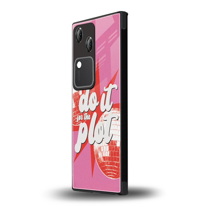For The Plot vivo v30 mobile cover | shockproof glass phone case