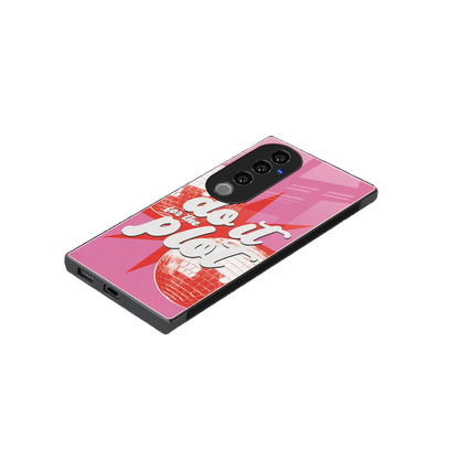 For The Plot stylish phone case for vivo v40 pro | glossy glass and slim fit
