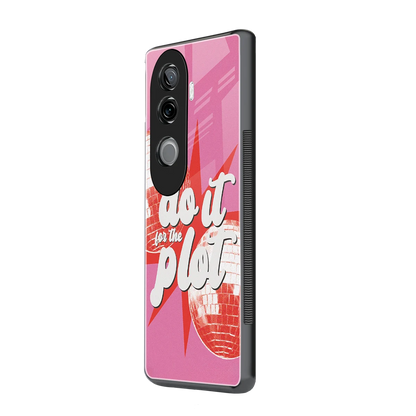 For The Plot vivo v40e mobile cover | shockproof glass phone case