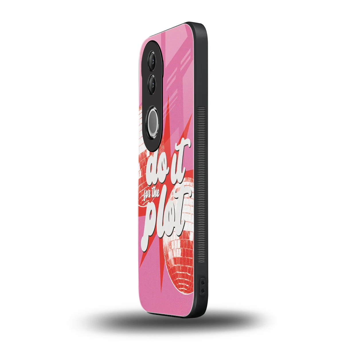 For The Plot vivo v50 mobile cover | shockproof glass phone case