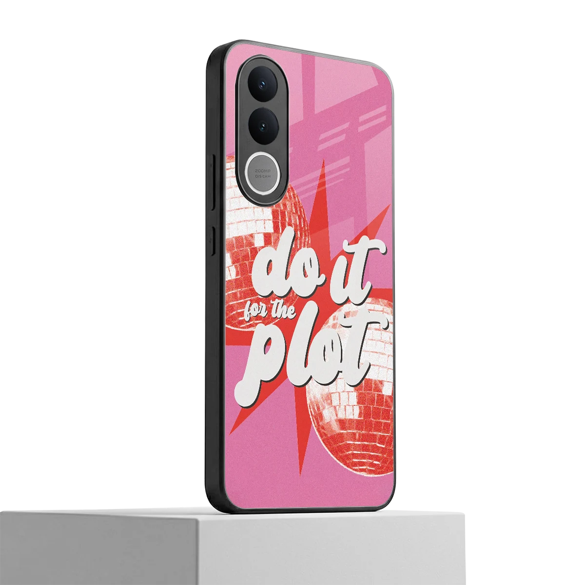 For The Plot vivo v70 fe mobile cover | shockproof glass phone case