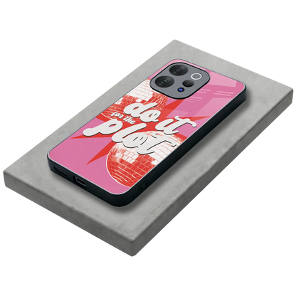 For The Plot stylish phone case for vivo v70 | glossy glass and slim fit