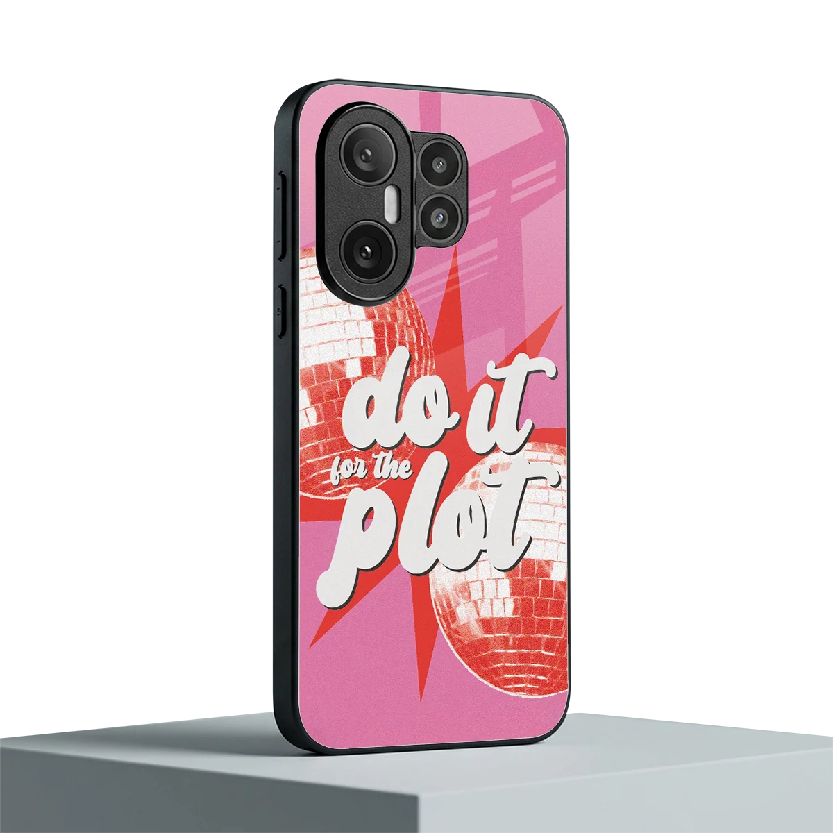 For The Plot vivo x200 fe mobile cover | shockproof glass phone case