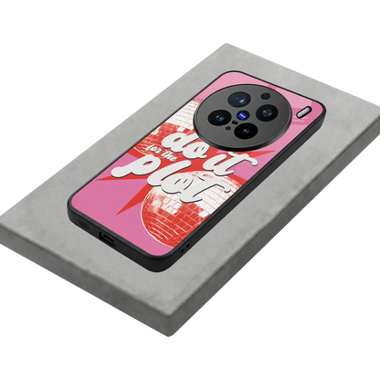 For The Plot stylish phone case for vivo x200 pro | glossy glass and slim fit