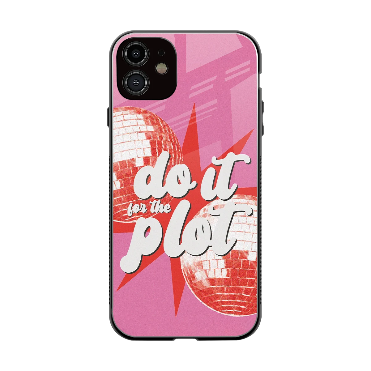 For The Plot back phone cover | glass case for iphone 12
