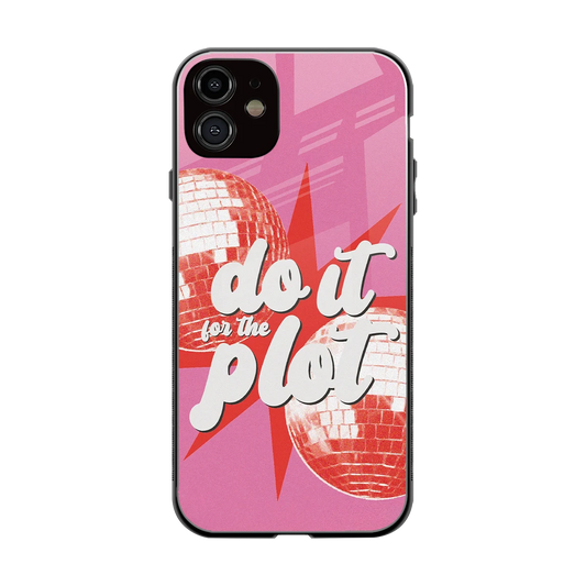 For The Plot back phone cover | glass case for iphone 12
