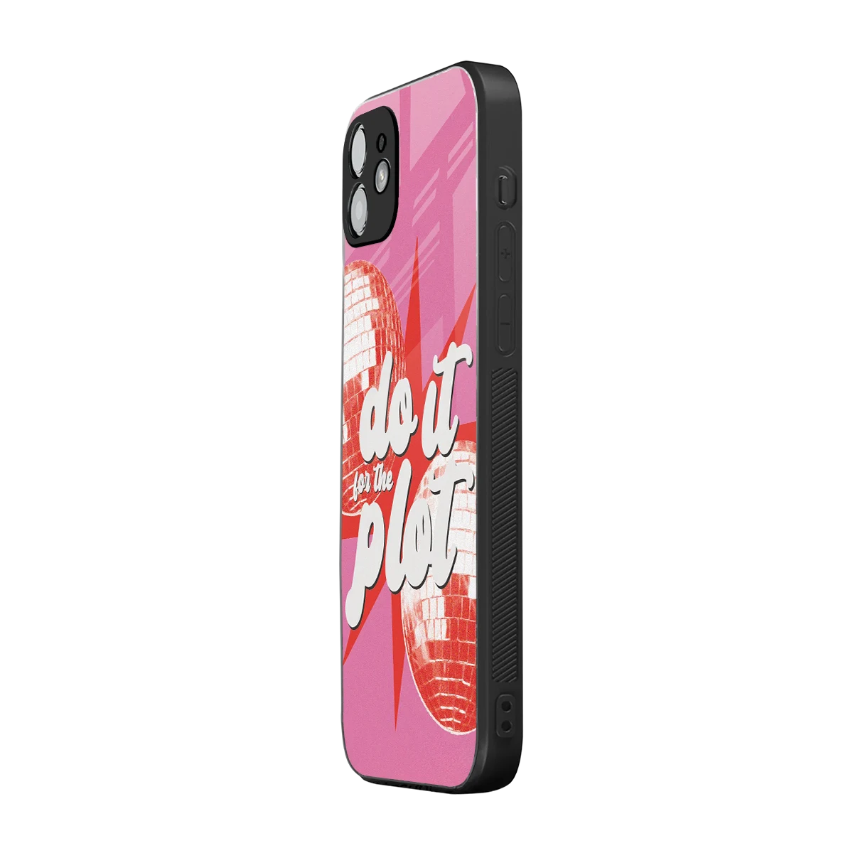 For The Plot iphone 12 mobile cover | shockproof glass phone case