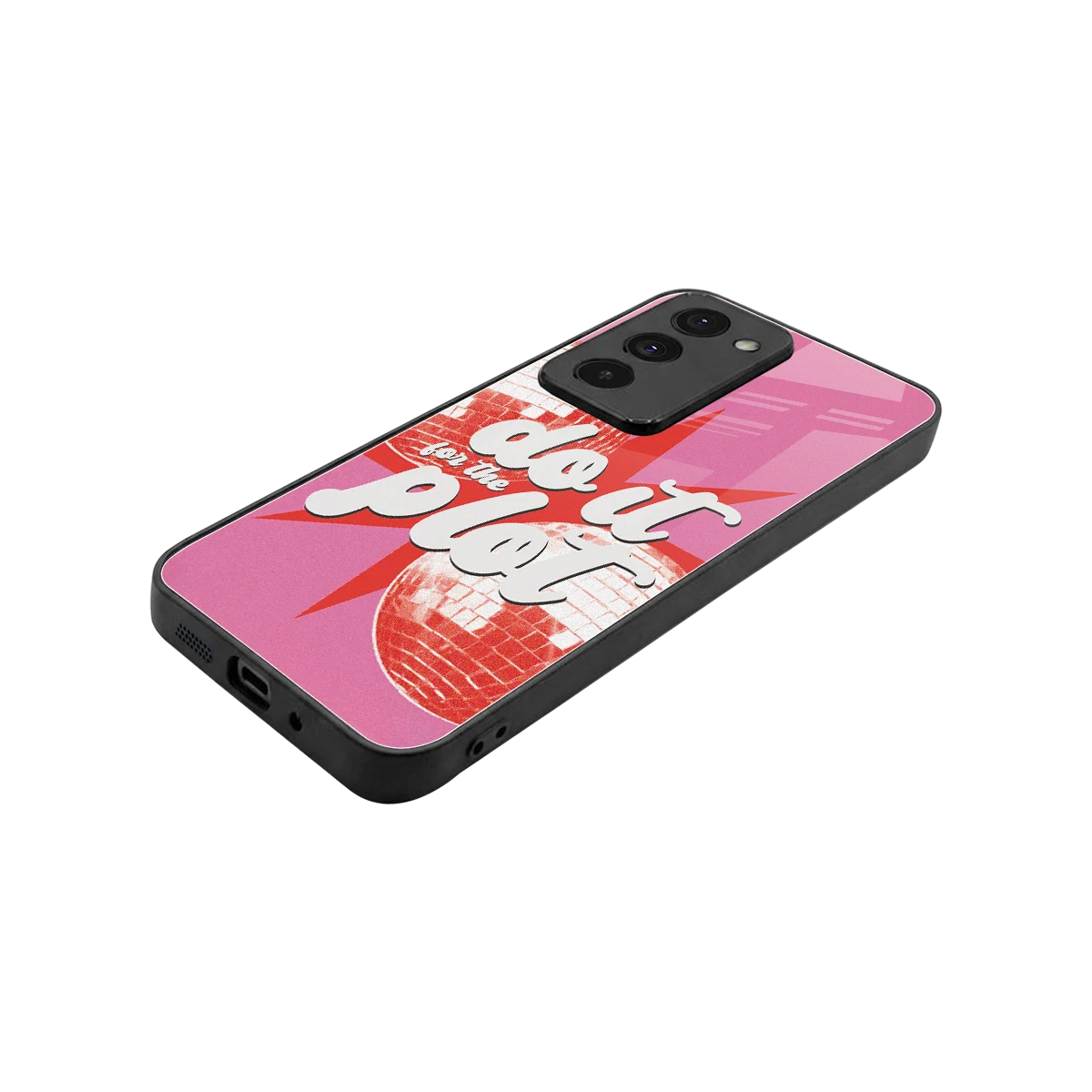 For The Plot stylish phone case for redmi 15 5g | glossy glass and slim fit