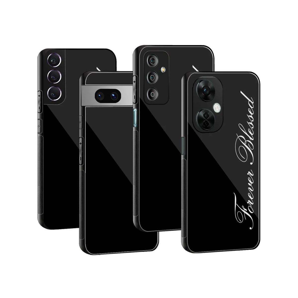 Stylish Glass Back Case for All Smartphones iPhone, Samsung, OnePlus, Pixel, Redmi, Oppo, Vivo, Motorola