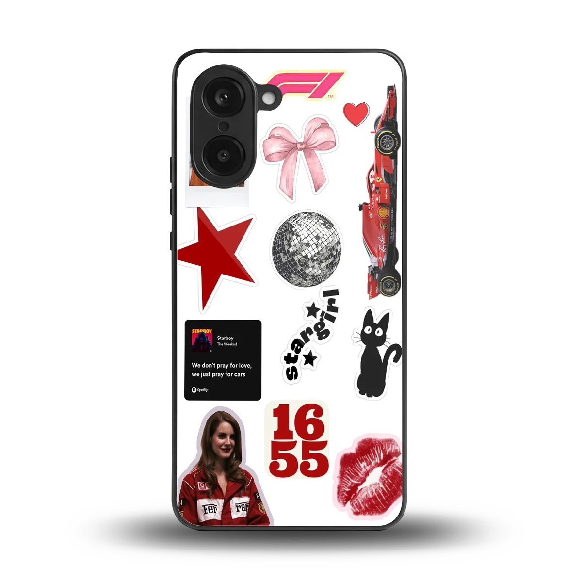 Formula 1 Fever back phone cover | glass case for oneplus nord ce5 5g