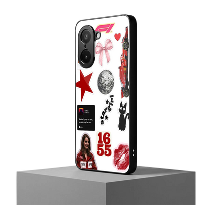 Formula 1 Fever oneplus nord ce5 5g mobile cover | shockproof glass phone case