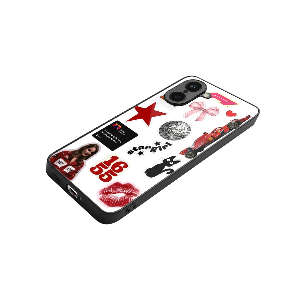 Formula 1 Fever stylish phone case for oneplus nord ce5 5g | glossy glass and slim fit