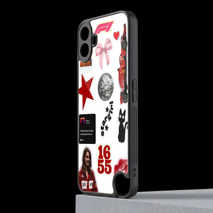 Formula 1 Fever cmf nothing phone 1 mobile cover | shockproof glass phone case