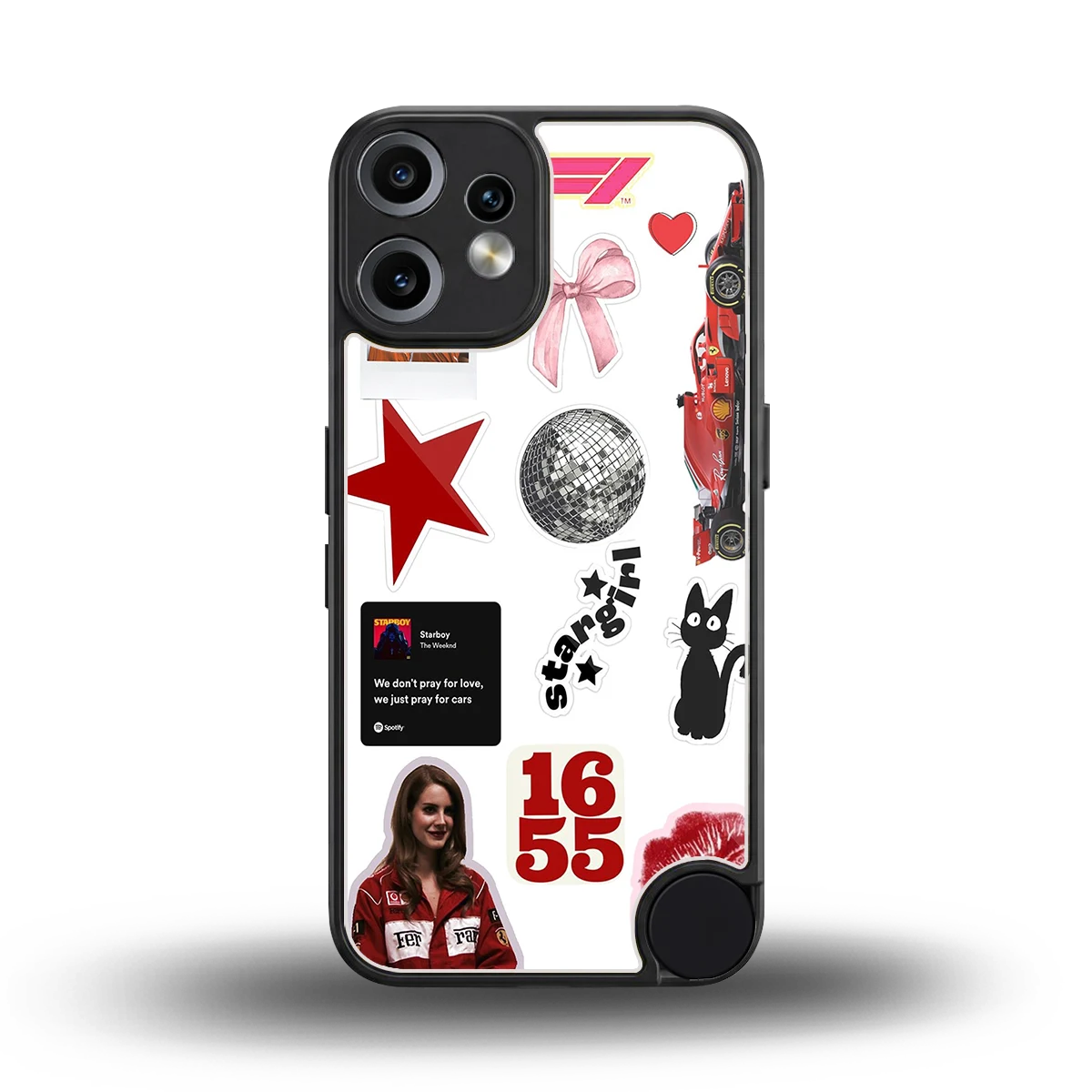 Formula 1 Fever back phone cover | glass case for cmf nothing phone 2 pro