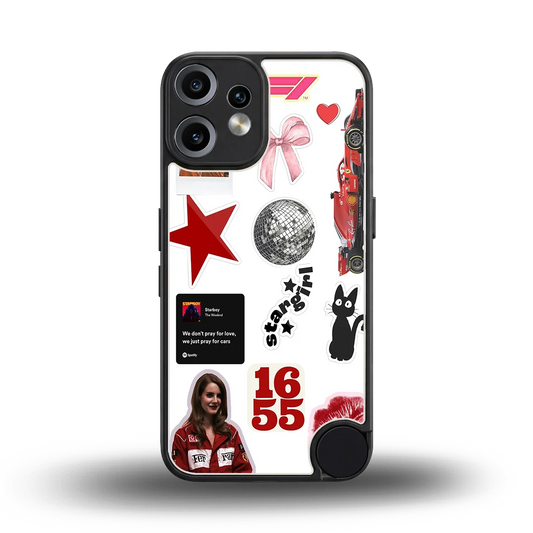 Formula 1 Fever back phone cover | glass case for cmf nothing phone 2 pro