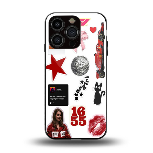Formula 1 Fever back phone cover | glass case for iphone 13 pro