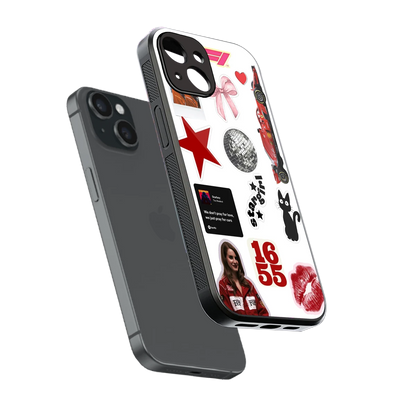 Formula 1 Fever sleek iphone 14 cover with tempered glass back and TPU edges