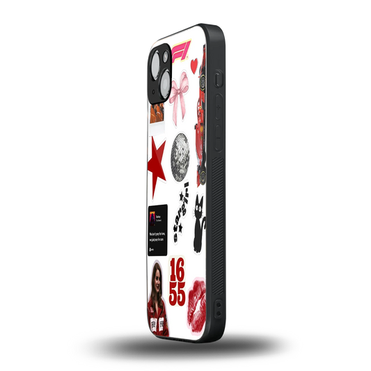 Formula 1 Fever iphone 14 plus mobile cover | shockproof glass phone case