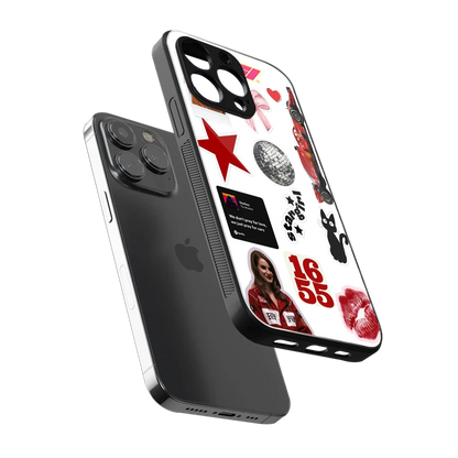 Formula 1 Fever sleek iphone 15 pro max cover with tempered glass back and TPU edges
