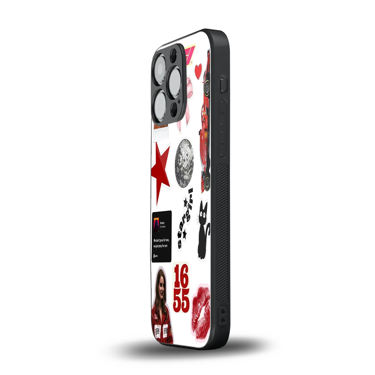 Formula 1 Fever iphone 16 pro mobile cover | shockproof glass phone case