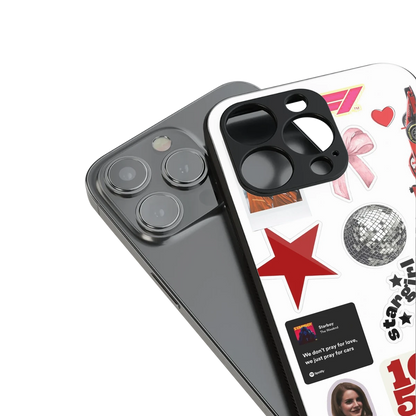 Formula 1 Fever stylish phone case for iphone 15 pro max | glossy glass and slim fit
