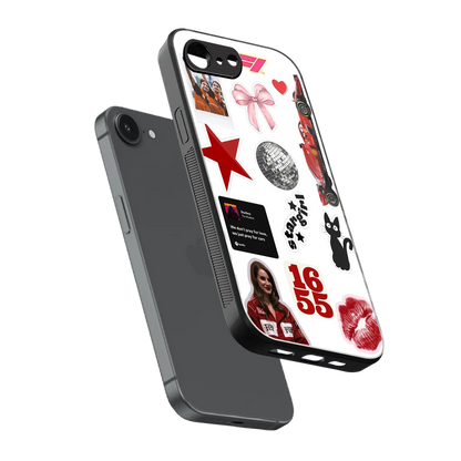 Formula 1 Fever sleek iphone 17e cover with tempered glass back and TPU edges