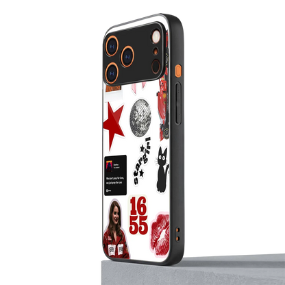 Formula 1 Fever iphone 17 pro mobile cover | shockproof glass phone case