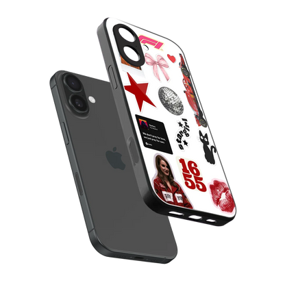 Formula 1 Fever sleek iphone 17 cover with tempered glass back and TPU edges