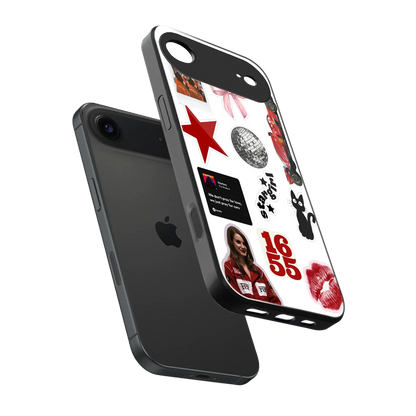 Formula 1 Fever sleek iphone air cover with tempered glass back and TPU edges