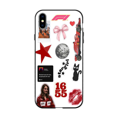 Formula 1 Fever back phone cover | glass case for iphone xs max